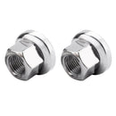 6Pair Steel M10 Bike Axle Nuts Screw Nut Road Hardware Accessories Replacements