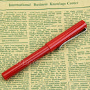 New Professional Writing Jinhao 599A Fountain Pen Plastic Cap & Barrel Red