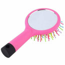 Detangling Hair Brush Rainbow Volume Anti-static Magic Hair Curl Straight M L9E7