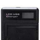 2 Pcs En-El15 Battery And Lcd Dual Battery Usb Charger For Nikon Z6, Z7, D8