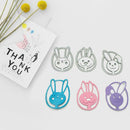 3Pcs Bunny Rabbit Metal Cutting Dies Stencil Embossing Album Die-Cut Mould