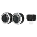 3Pcs Air  Panel Control Switch Knob For Golf Jetta Mk5 Passat B6