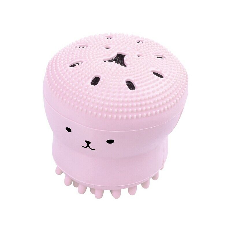 5X(Silicone Face Cleansing Brush Facial Cleanser Pore Cleaner Exfoliator F Z6J8)