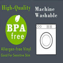 Baby Bathtub Bath Mat Non Slip for Tub Kids Anti Bacterial,Phthalate Free,L