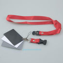 Digital Color Card Gray Black White Exposure Balance Card Strap for Photo SLR