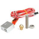 Mk8 Extruder 0.4Mm Nozzle 1.75Mm Filament Kit J-Head Extrusion Hotend Head  L9D5