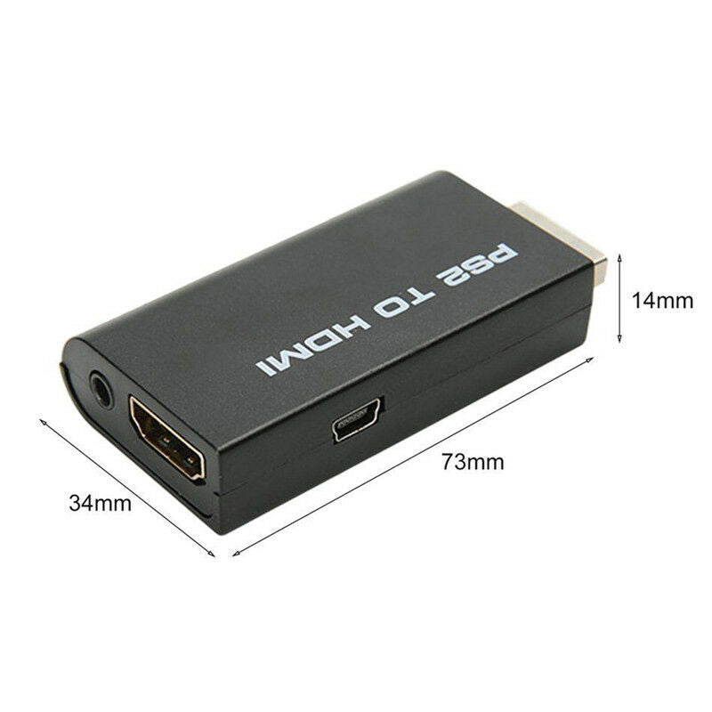 HDV-G300 PS2 To HDMI 480i/480p/576i Audio Video Converter Adapter For PSX PS4 â„–[
