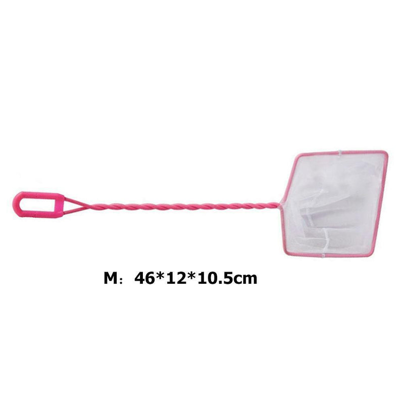 Long Handle Landing Net for Aquarium Tank Fish Catching Accessories (M) A
