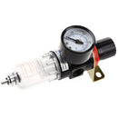 3X(filter compressor 1/4 inch gauge air regulator B9W4)