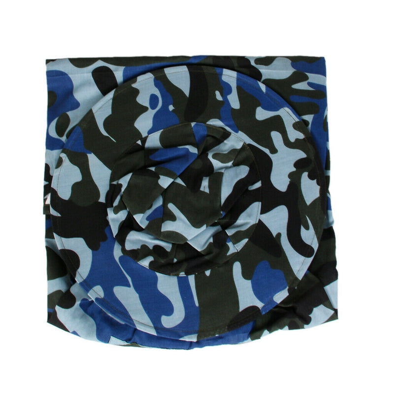 Beekeeping Jacket Veil Bee Protecting Suit Dress Smock Equipment Blue Camo