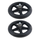 2x Wheelchair Front Castor Wheels Replacement Part