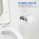 Stainless Steel Wall Mounted Toilet Paper Holder Tissue Rack Roll Hangers