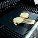2pc 400x330mm Reusable BBQ GRILL MAT Liner Oven & Baking Cooking Nonstick P2B1