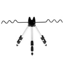 Fishing Rod Holder Tripod Stand Aluminum Alloy Telescopic 7 Rods Pole Rest