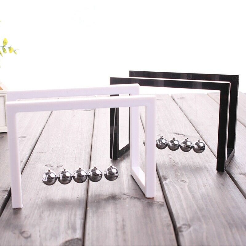 Newton Balls Cradle Balance Ball Newtons Pendulum Ornaments Home Decoration E7M4