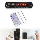 12V Bluetooth Mp3 Decoder Board Mp3 Player Car Kit Fm Radio Tf Usb Wma Aux  I9H8