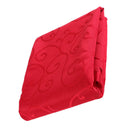 40 inch Round Table Cover Tablecloth Wedding Banquet Party Polyester red G6R2