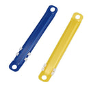 50 Pcs Office School Colorful Plastic Binding Two-Piece Document Paper Fast