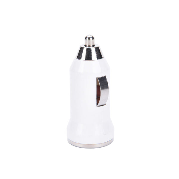1Universal Car USB Metal 1 Port Mini Charger Adapter Bullet For Cell Phone ME
