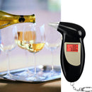 Digital LCD Breath Alcohol Breathalyzer Analyser Tester Test Detector Keych BX