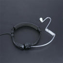 3.5mm Adjustable Throat Mic Earphone Microphone Covert Acoustic Tube Earpie