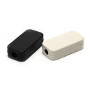Small plastic housing power terminal box screw-free self-locking shell black ^
