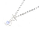 Fashion Love Heart Moon Pendant Choker OT Buckle Neckalce Jewelry Accessorie Gw