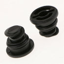 10pcs Nut Cap  Protection Shell Caps Black