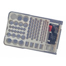 AA/AAA/9V/C/D Plastic Battery Storage Case/Organizer +  93 Batteries