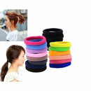 100Pcs hair elastics for woman / girl Headbands for ponytail Scrunchie Hair
