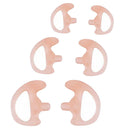 6Pieces Silicone Soft Ear Bud For Covert Acoustic Tube Earpiece For  2 Way Radio
