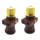 E27 Screw Base Light Holder Convert To Lamp Bulb Socket Tackl AU Adapter I2Q4