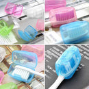 5pcs Holder Brush Cap Case Toothbrush Head Covertector Camping HOT Travel Z E7O0