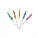 50X Colorful Mixed Paper Cocktail Drink Umbrellas Parasols Picks Party Drinks Hn