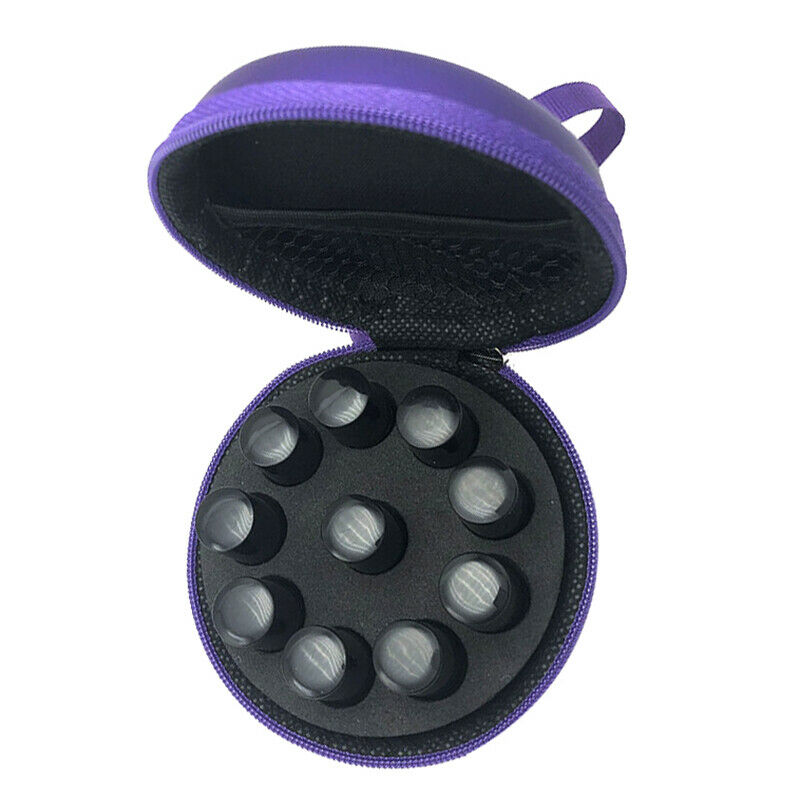 12 Bottles 1-2 ml Essential Oil Case Storage Bag Portable Carry Hanging oilS Gw