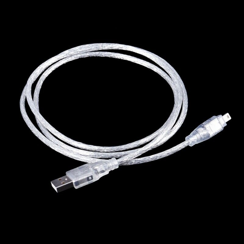 1.5M USB To IEEE 1394 4 Pin Firewire DV Adapter Cable Converter For PC Came