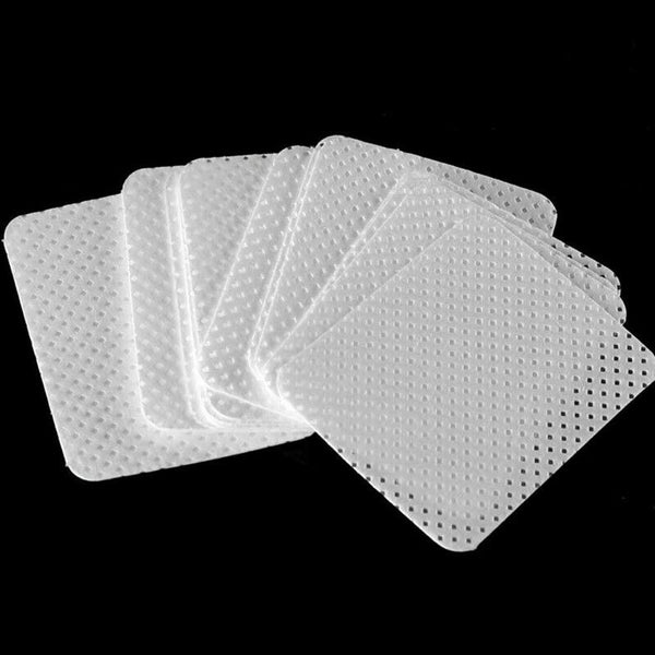 540 Sheets Nail Glue Remover Pads Eyelash Graft Glue Wiping Cotton Piece Re S7B2