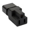 IEC320 3 Pin C14 to USA AC Nema 5-15R Female Power Adapter