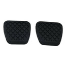 Pair Black Rubber Car Non-slip Foot Replacement Pedal