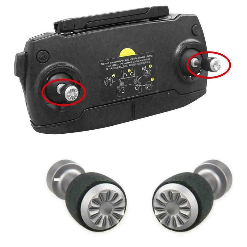 2* Mini Drone Metal Remote Controller Joysticks Stick For DJI Rocker Mavic V6U4