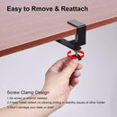 Metal Headphone Hanger Universal 360-Degree Wall Hook PC Monitor Holder
