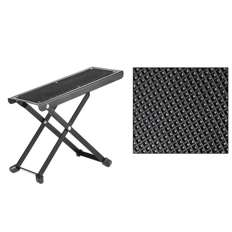 Guitar Footstool Footrest Rest Acoustic Electric Metal
