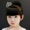 Kids Girls Princess Hair Comb Party Crown Headband Crystal Hair AccessoriJB C Gw