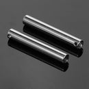 2pcs Axle Housing Kit Stainless Steel RC Car Axle Tube for SCX-10 RC Car