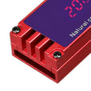 Temperature OLED Display M.2 2280 SSD Heatsinks Heat Thermal Pads (Red)