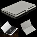 New Metal Stainless Steel Pocket Business Name Credit ID Card Holder Case Box