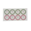 80pcs(10sheet) flowers for you hand made Sealing Stickers Gift Box Labels JR