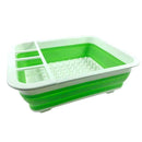 Kitchen Collapsible Dish Drainer Drying Rack Strainer Cup Tray Plate Favor A6B6
