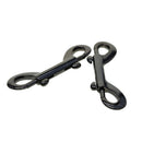 1 Pack Double End Gate Snap Hook Key Holder Alloy Clip Keychain  10 pieces