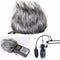 Furry Microphone Windscreen Muff For Sony PCM-D50 Portable Digital Recorders